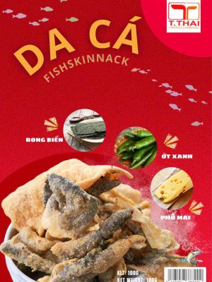 Da Cá Sấy Giòn Cay Đặc Biệt 200g