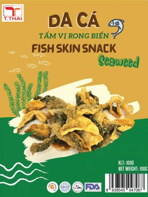 Da Cá Sấy Giòn Tẩm Vị Rong Biển